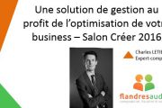 Conférence Place des Experts au salon Créer 2016